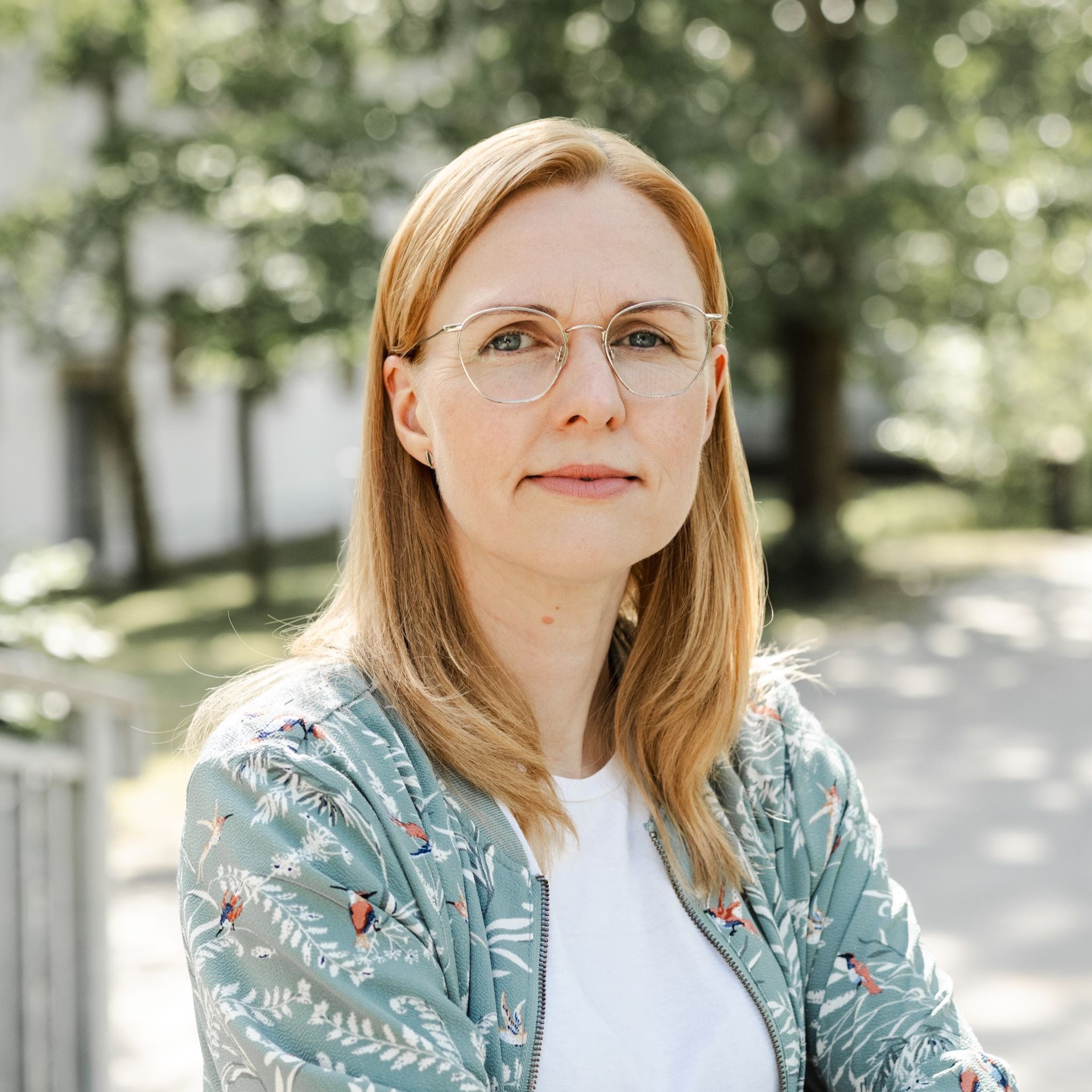 Portrait Katrin Schäfer - Kaufmännische Angestellte - Teil des Park Management durch die SWFG